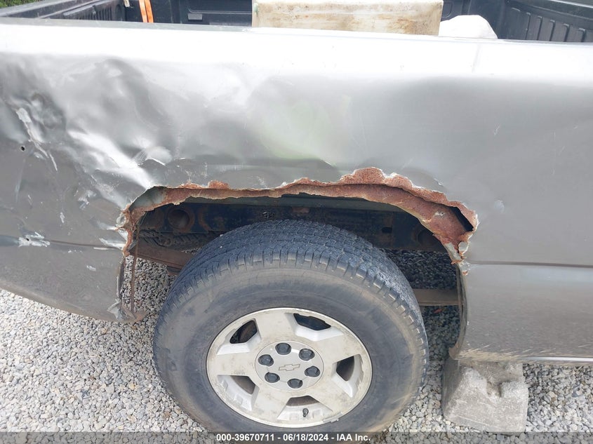 2006 Chevrolet Silverado 1500 Work Truck VIN: 1GCEC19Z86Z222892 Lot: 39670711