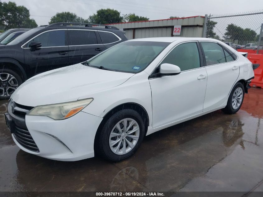 2016 Toyota Camry Le VIN: 4T4BF1FK0GR537719 Lot: 39670712