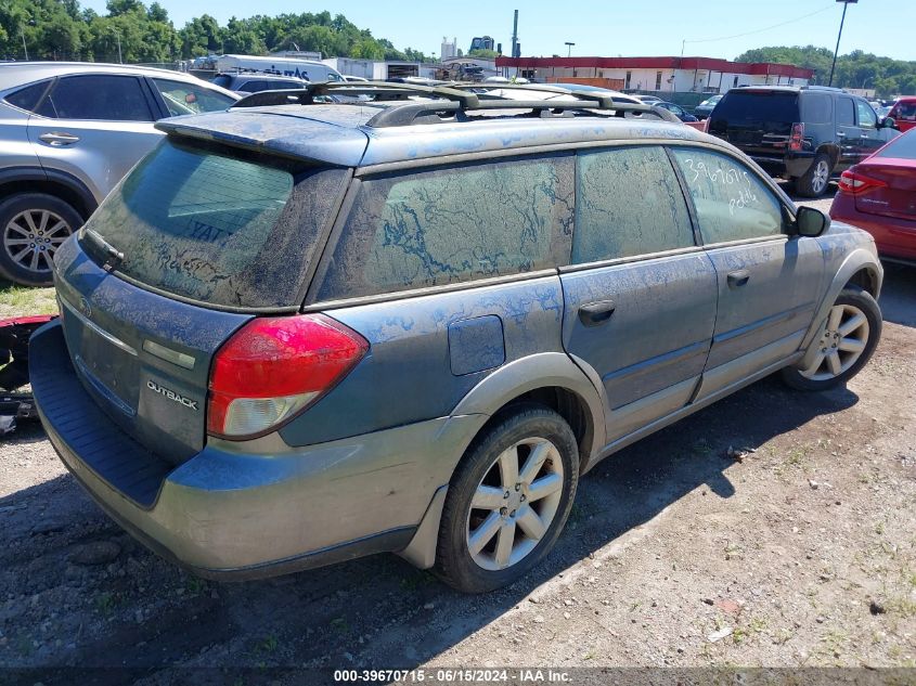 4S4BP61C986337884 | 2008 SUBARU OUTBACK