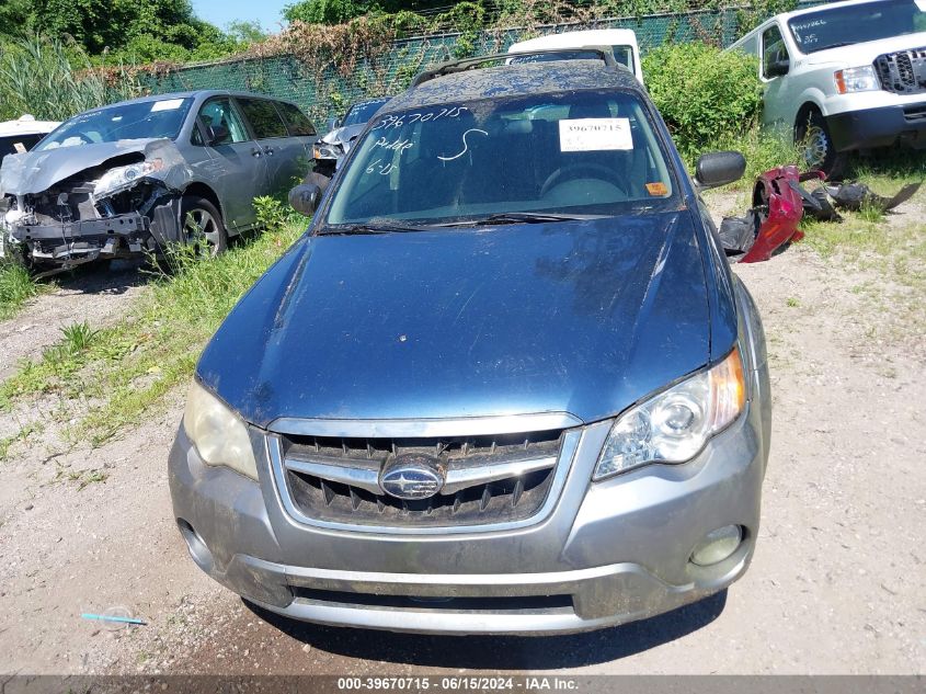 4S4BP61C986337884 | 2008 SUBARU OUTBACK