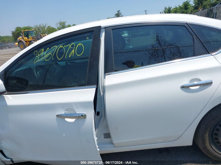 2017 Nissan Sentra S VIN: 3N1AB7AP7HY286954 Lot: 39670720