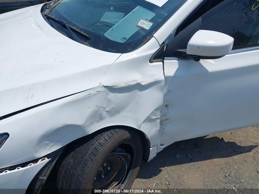 2017 Nissan Sentra S VIN: 3N1AB7AP7HY286954 Lot: 39670720