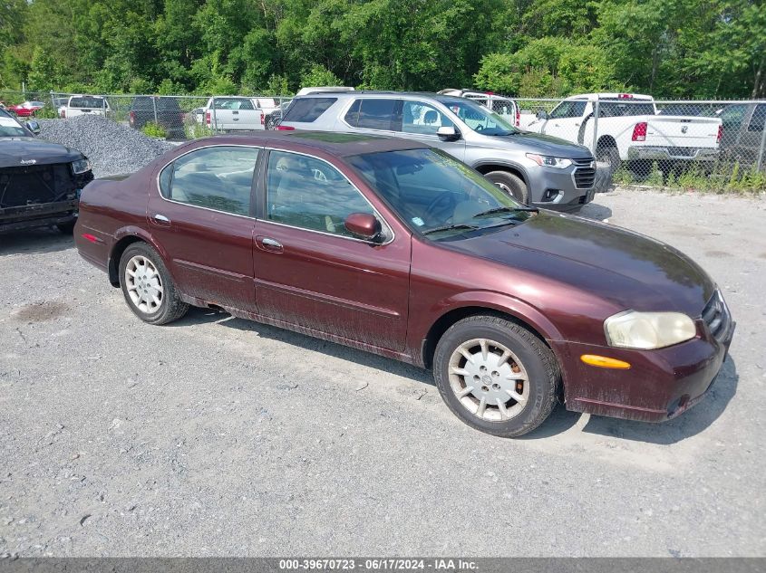 2000 Nissan Maxima Gle/Gxe/Se VIN: JN1CA31D5YT501525 Lot: 39670723