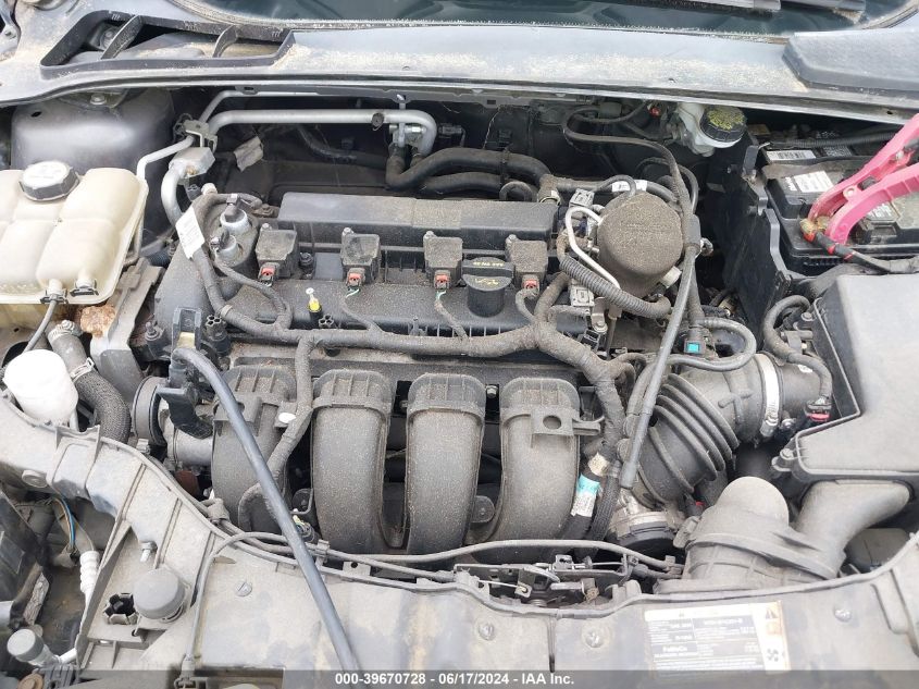 2013 Ford Focus Se VIN: 1FADP3F27DL266293 Lot: 39670728