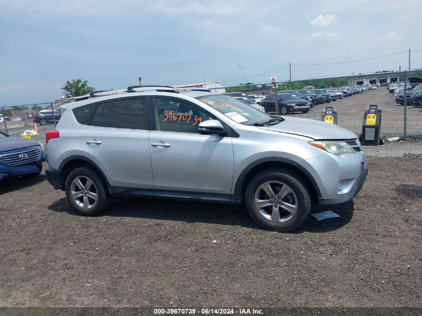 2015 Toyota Rav4 Xle VIN: JTMRFREV3FD152502 Lot: 39670739