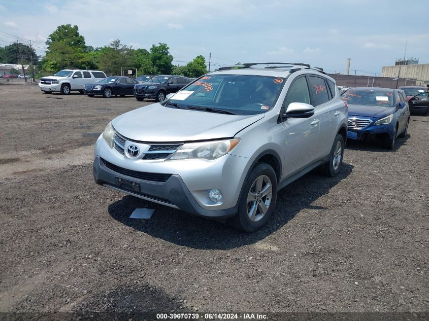 2015 Toyota Rav4 Xle VIN: JTMRFREV3FD152502 Lot: 39670739