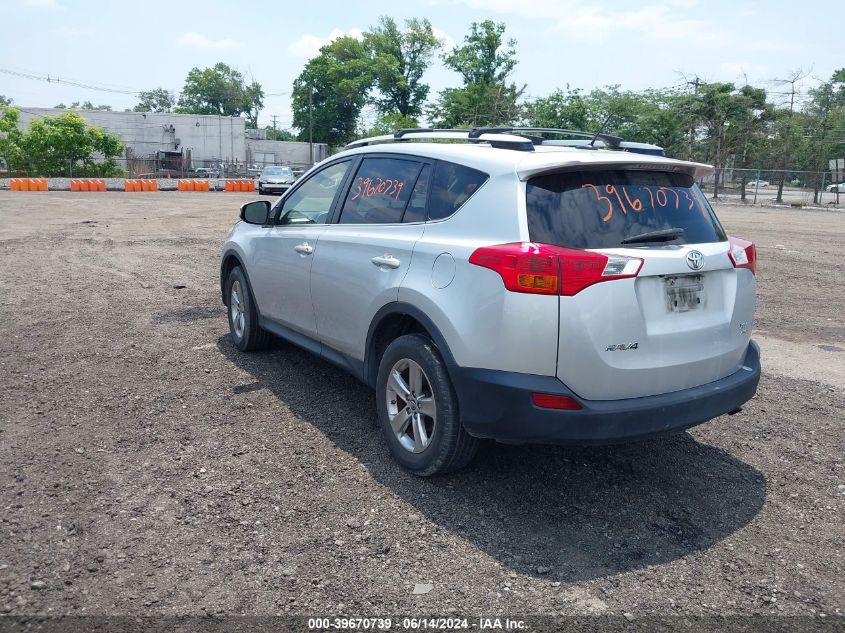 2015 Toyota Rav4 Xle VIN: JTMRFREV3FD152502 Lot: 39670739