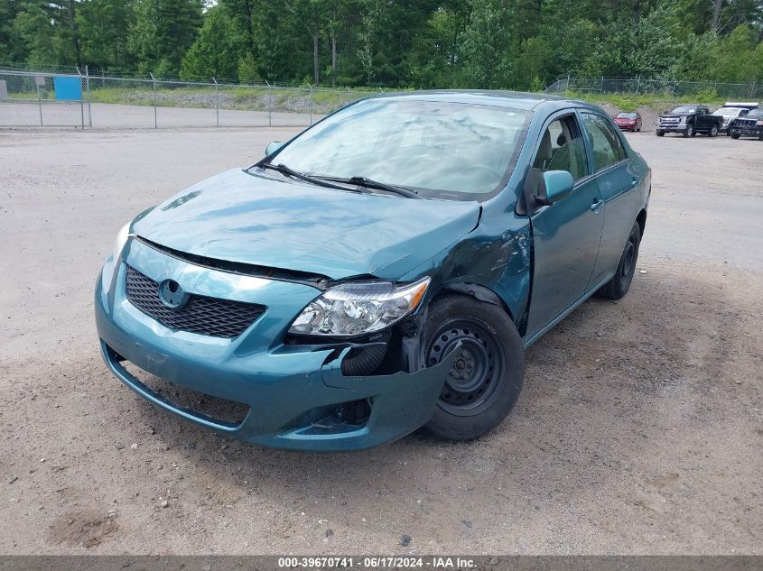2010 Toyota Corolla Le VIN: 2T1BU4EE9AC315069 Lot: 39670741