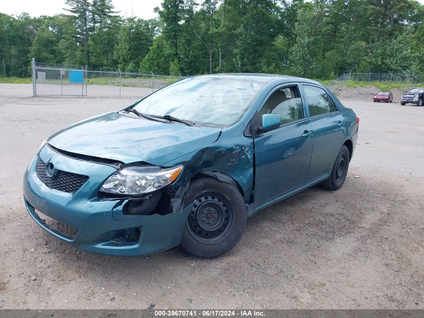 2010 Toyota Corolla Le VIN: 2T1BU4EE9AC315069 Lot: 39670741