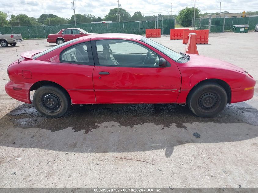 1998 Pontiac Sunfire Se VIN: 1G2JB1249W7555134 Lot: 39670752