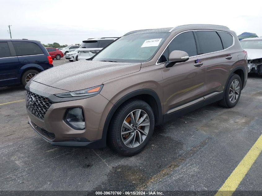 2020 Hyundai Santa Fe Limited/Ultimate VIN: 5NMS53AD4LH240492 Lot: 39670760