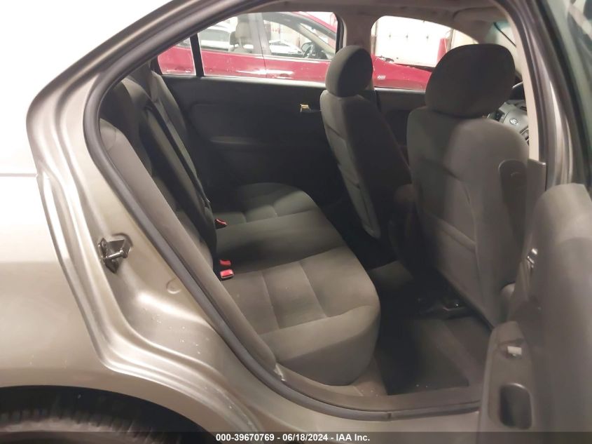 2008 Ford Fusion Se VIN: 3FAHP07138R120616 Lot: 39670769