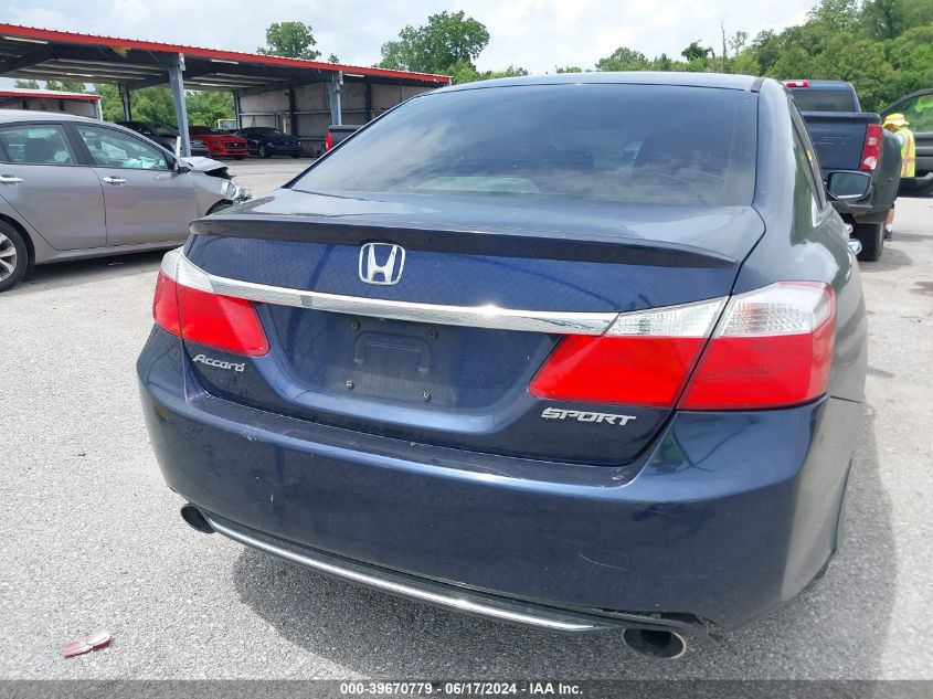 1HGCR2F59EA191907 2014 Honda Accord Sport