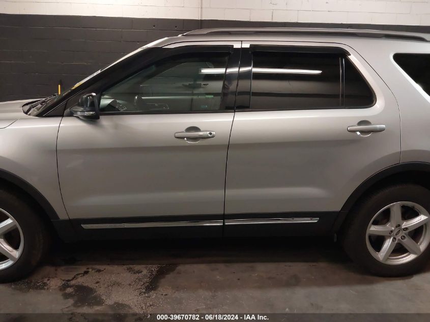 2017 Ford Explorer Xlt VIN: 1FM5K8D81HGD46927 Lot: 39670782