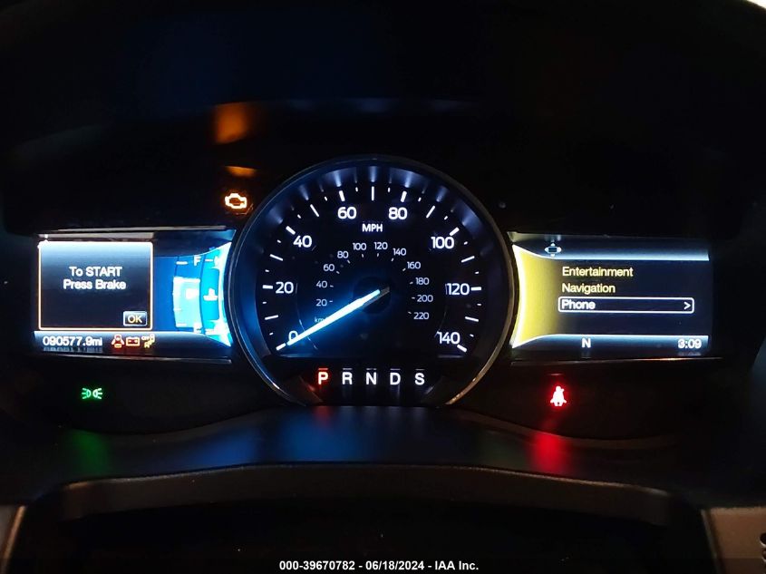 2017 Ford Explorer Xlt VIN: 1FM5K8D81HGD46927 Lot: 39670782