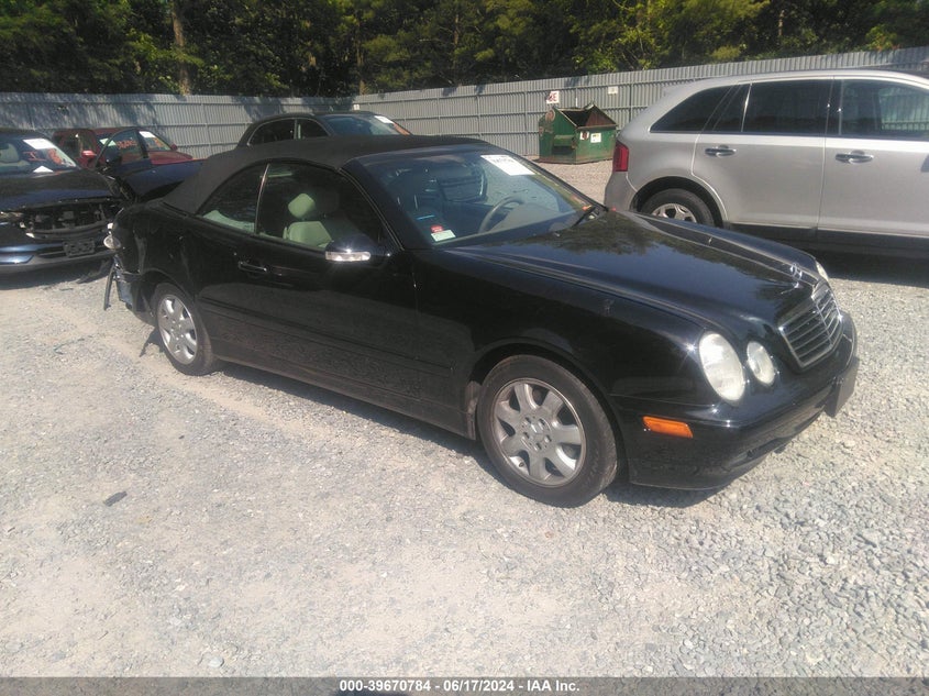 2003 Mercedes-Benz Clk 320 VIN: WDBLK65G83T142839 Lot: 39670784