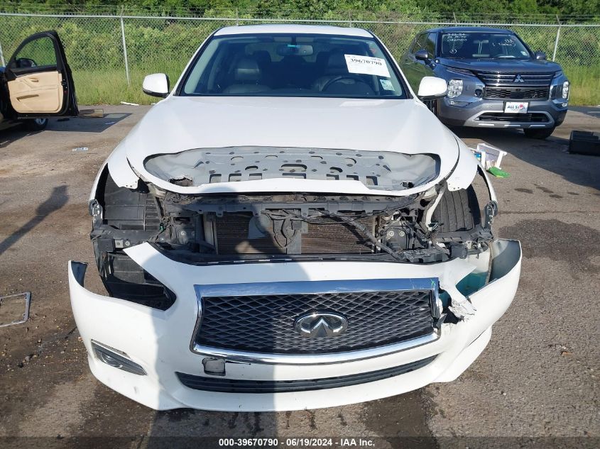 2014 Infiniti Q50 Premium/Sport VIN: JN1BV7AP8EM686130 Lot: 39670790