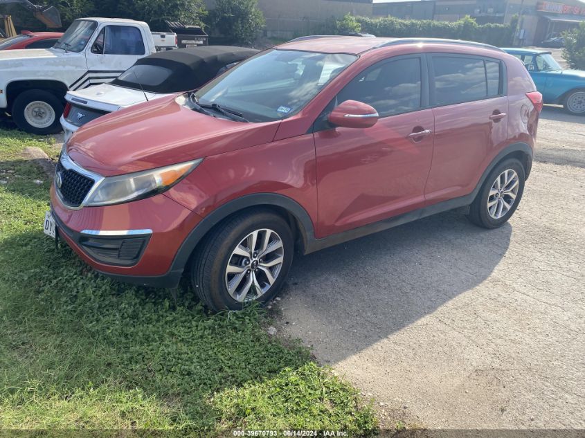 2015 Kia Sportage Lx VIN: KNDPB3AC8F7692415 Lot: 39670793