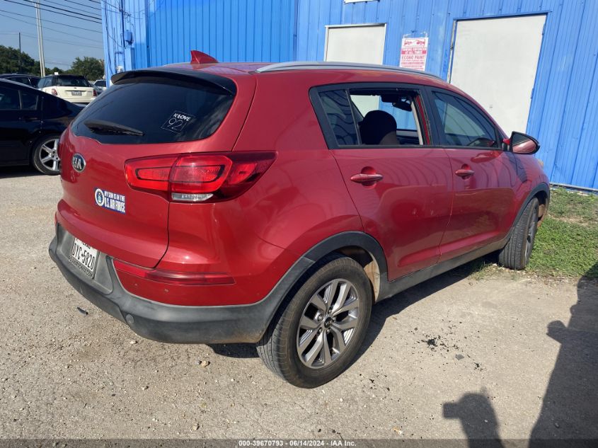 2015 Kia Sportage Lx VIN: KNDPB3AC8F7692415 Lot: 39670793