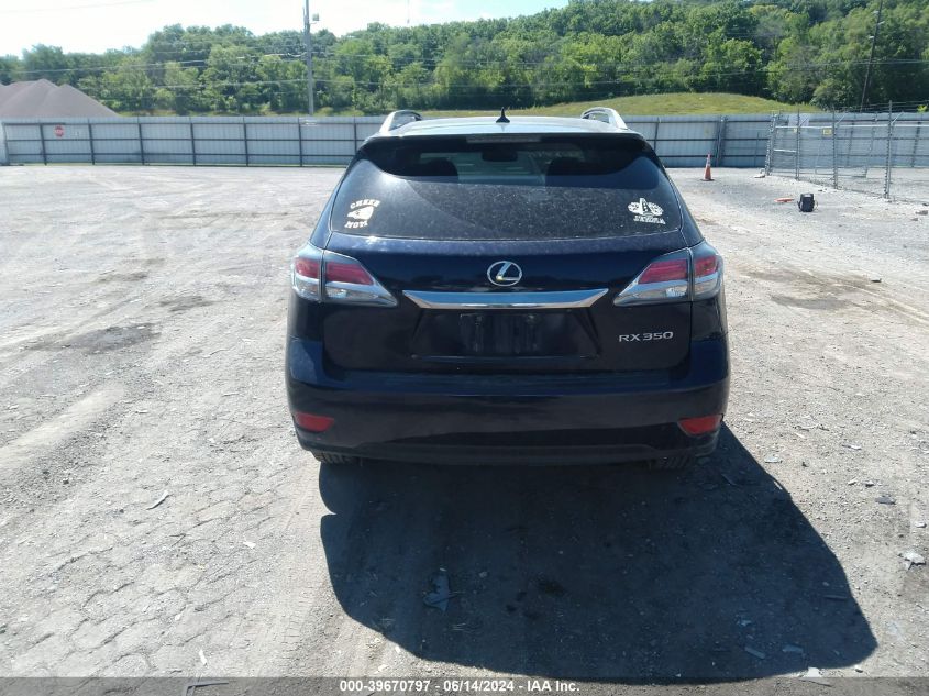 2013 Lexus Rx 350 VIN: 2T2BK1BA4DC158654 Lot: 39670797