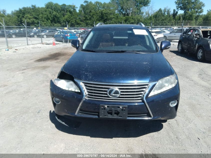 2013 Lexus Rx 350 VIN: 2T2BK1BA4DC158654 Lot: 39670797