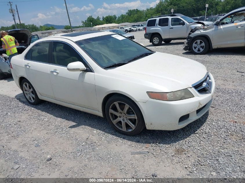 2005 Acura Tsx VIN: JH4CL96855C035448 Lot: 39670824