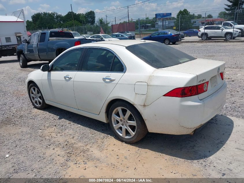 2005 Acura Tsx VIN: JH4CL96855C035448 Lot: 39670824