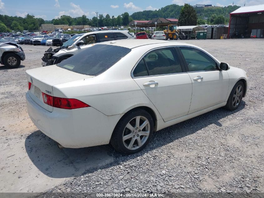 2005 Acura Tsx VIN: JH4CL96855C035448 Lot: 39670824