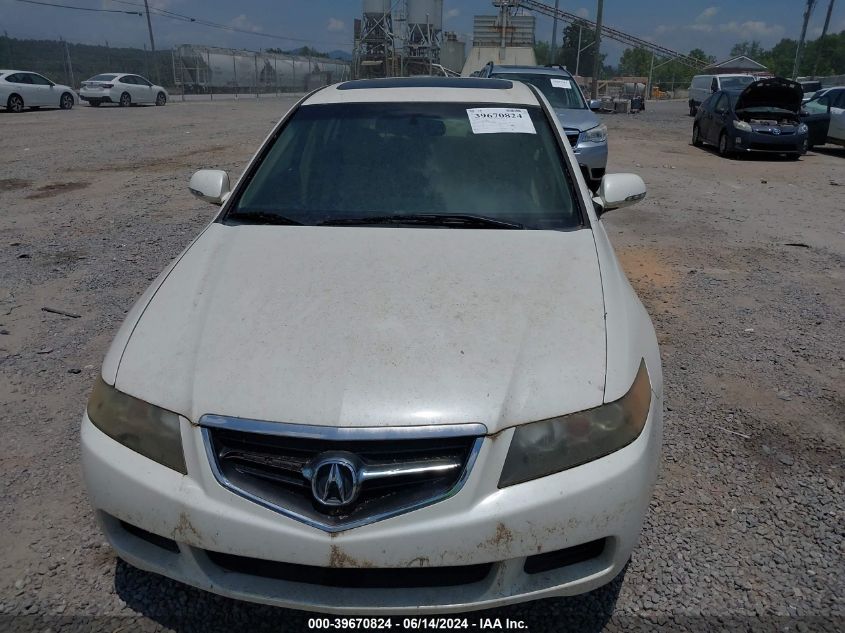 2005 Acura Tsx VIN: JH4CL96855C035448 Lot: 39670824