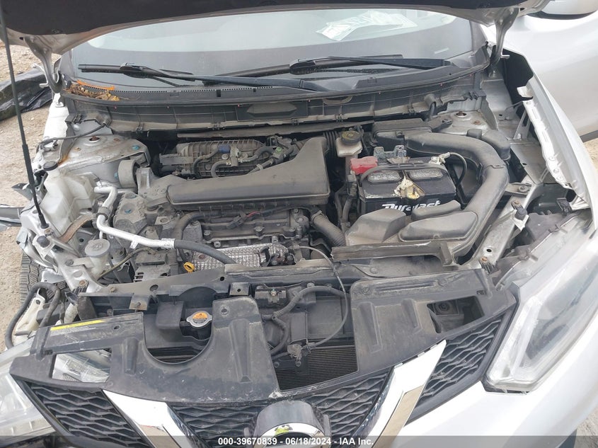 2015 Nissan Rogue S VIN: KNMAT2MV4FP502667 Lot: 39670839