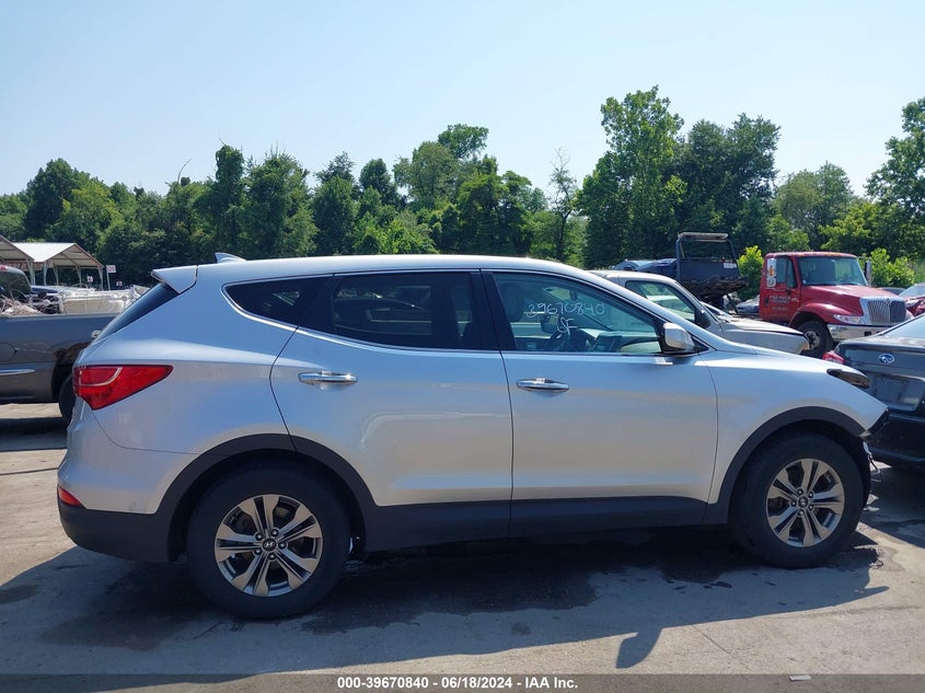 2016 Hyundai Santa Fe Sport 2.4L VIN: 5XYZTDLBXGG323446 Lot: 39670840