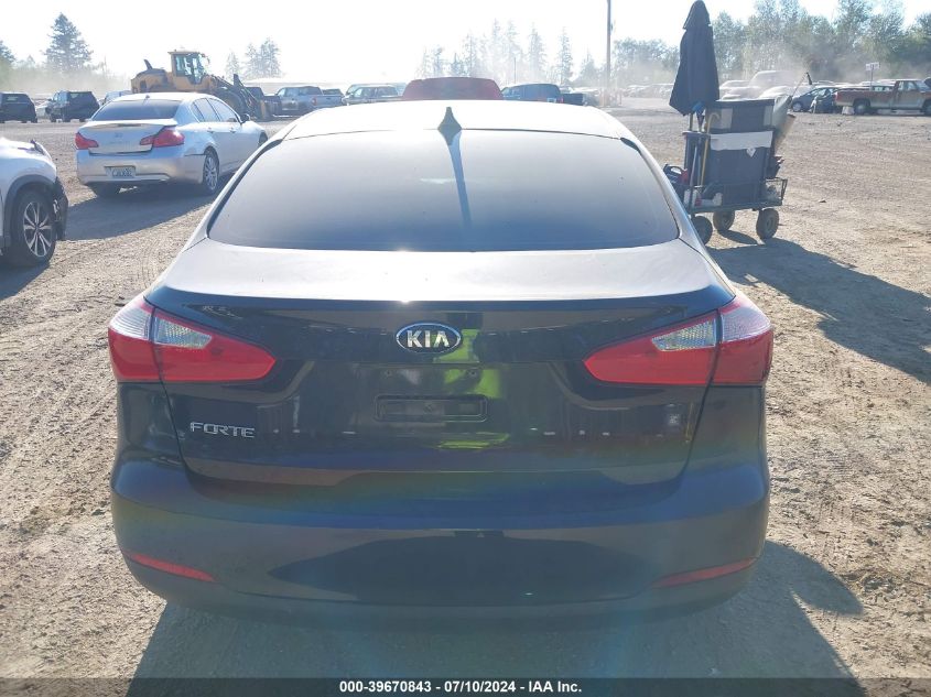 2016 Kia Forte Lx VIN: KNAFK4A67G5549316 Lot: 39670843