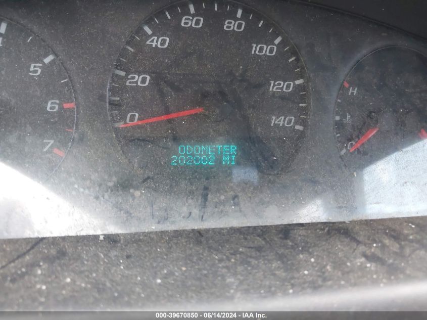 2009 Chevrolet Impala Ls VIN: 2G1WB57K791206239 Lot: 39670850