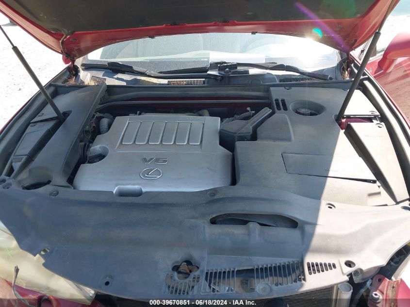 2010 Lexus Es 350 VIN: JTHBK1EG0A2353714 Lot: 39670851