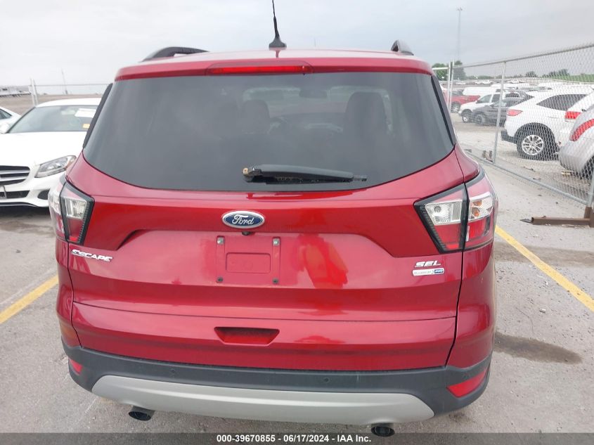 2018 Ford Escape Sel VIN: 1FMCU9HD4JUB73779 Lot: 39670855