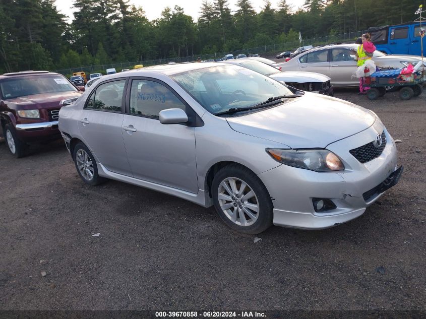 2009 Toyota Corolla S/Le/Xle VIN: 1NXBU40E19Z074500 Lot: 39670858