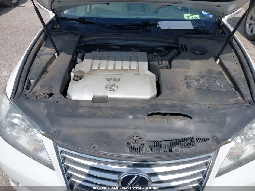 2011 Lexus Es 350 350 VIN: JTHBK1EG5B2453194 Lot: 39670868