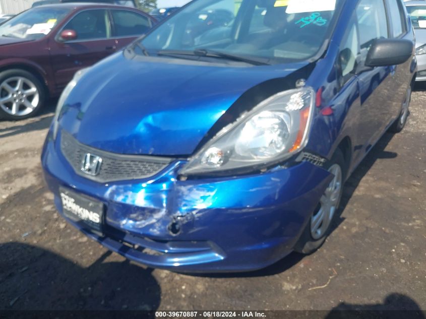 2010 Honda Fit VIN: JHMGE8H24AS026982 Lot: 39670887