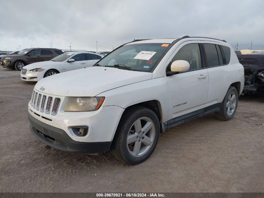 2014 Jeep Compass High Altitude VIN: 1C4NJCEA0ED662618 Lot: 39670921