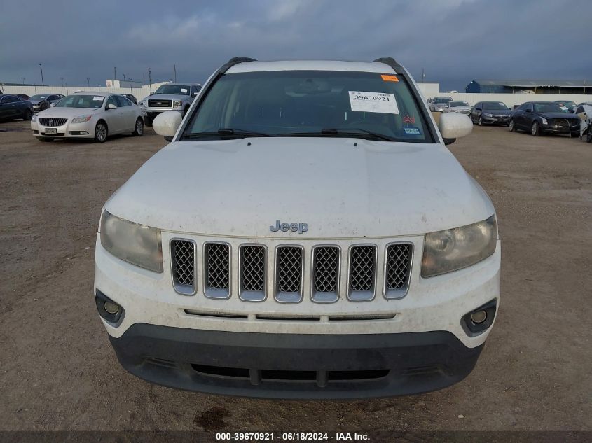 2014 Jeep Compass High Altitude VIN: 1C4NJCEA0ED662618 Lot: 39670921