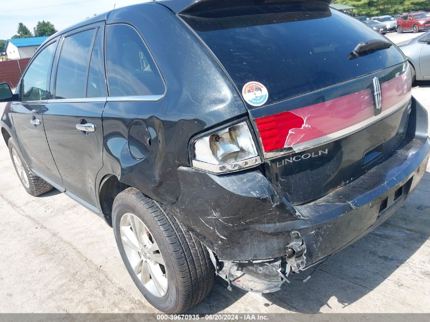 2010 Lincoln Mkx VIN: 2LMDJ8JC6ABJ02182 Lot: 39670935