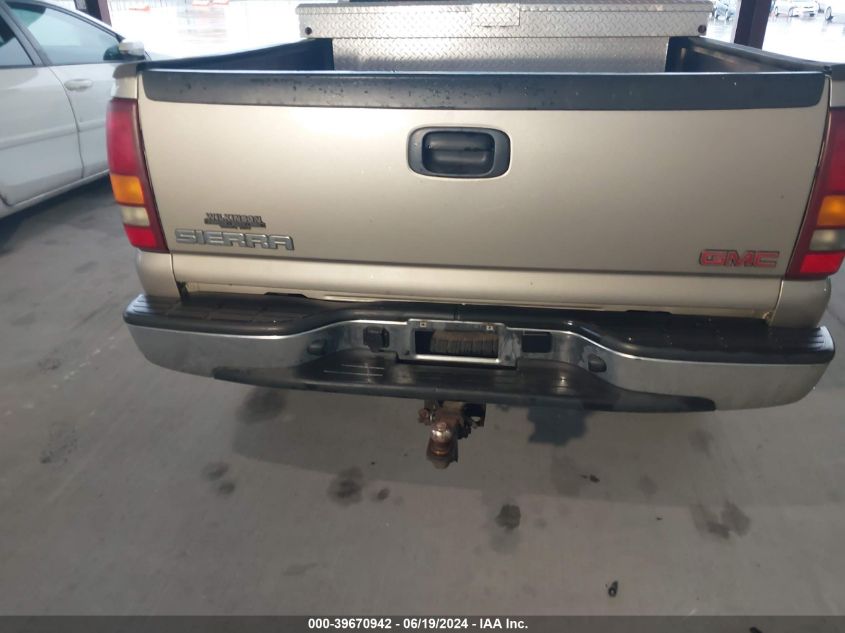 2002 GMC Sierra 1500 Sle VIN: 2GTEC19T321411237 Lot: 39670942