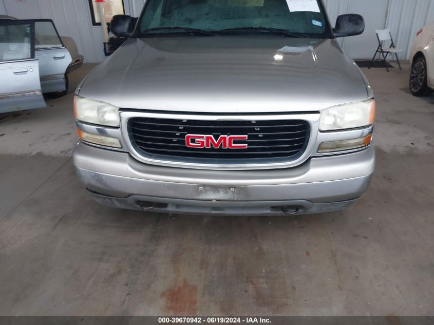 2002 GMC Sierra 1500 Sle VIN: 2GTEC19T321411237 Lot: 39670942