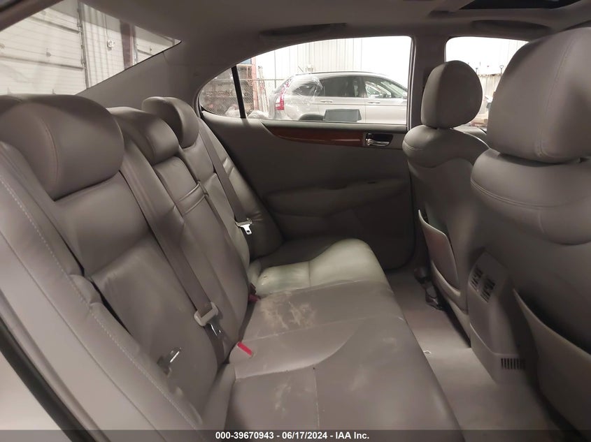 2006 Lexus Es 330 VIN: JTHBA30G665160365 Lot: 39670943