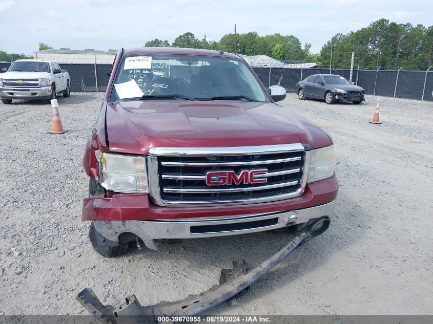 2013 GMC Sierra 1500 Sle VIN: 1GTR1VE07DZ280351 Lot: 39670955