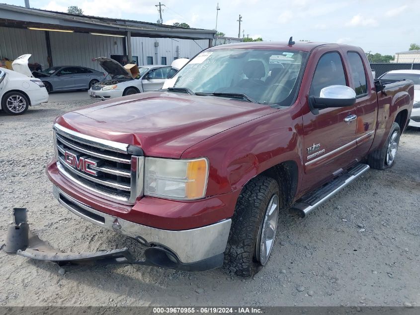 2013 GMC Sierra 1500 Sle VIN: 1GTR1VE07DZ280351 Lot: 39670955