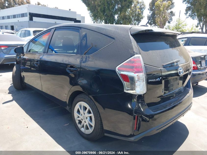 2015 Toyota Prius V VIN: JTDZN3EU3FJ026830 Lot: 39670956