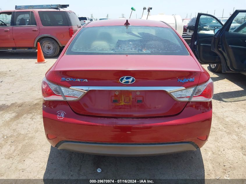 KMHEC4A41CA058294 2012 Hyundai Sonata Hybrid