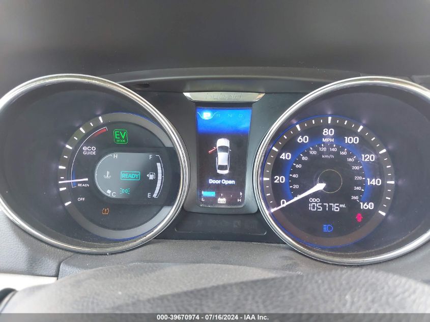 KMHEC4A41CA058294 2012 Hyundai Sonata Hybrid