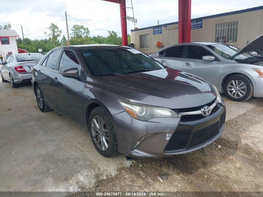 2015 Toyota Camry Se VIN: 4T1BF1FK8FU487774 Lot: 39670977